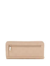 GUESS 1 USCITA Guess Portafoglio Phoebe Slg Large Zip Around Donna Beige Beige